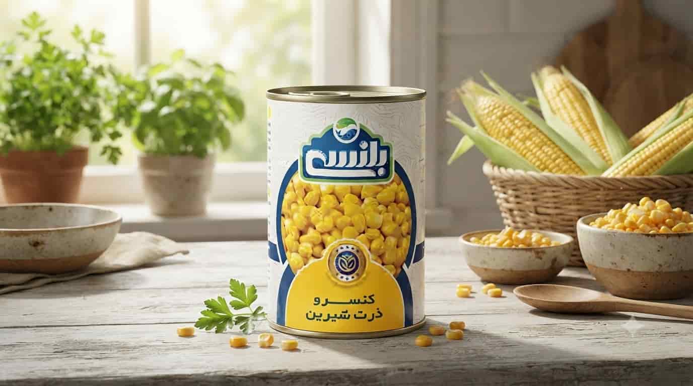 کنسرو ذرت بلنسی مناسب استفاده روزانه برای خانواده